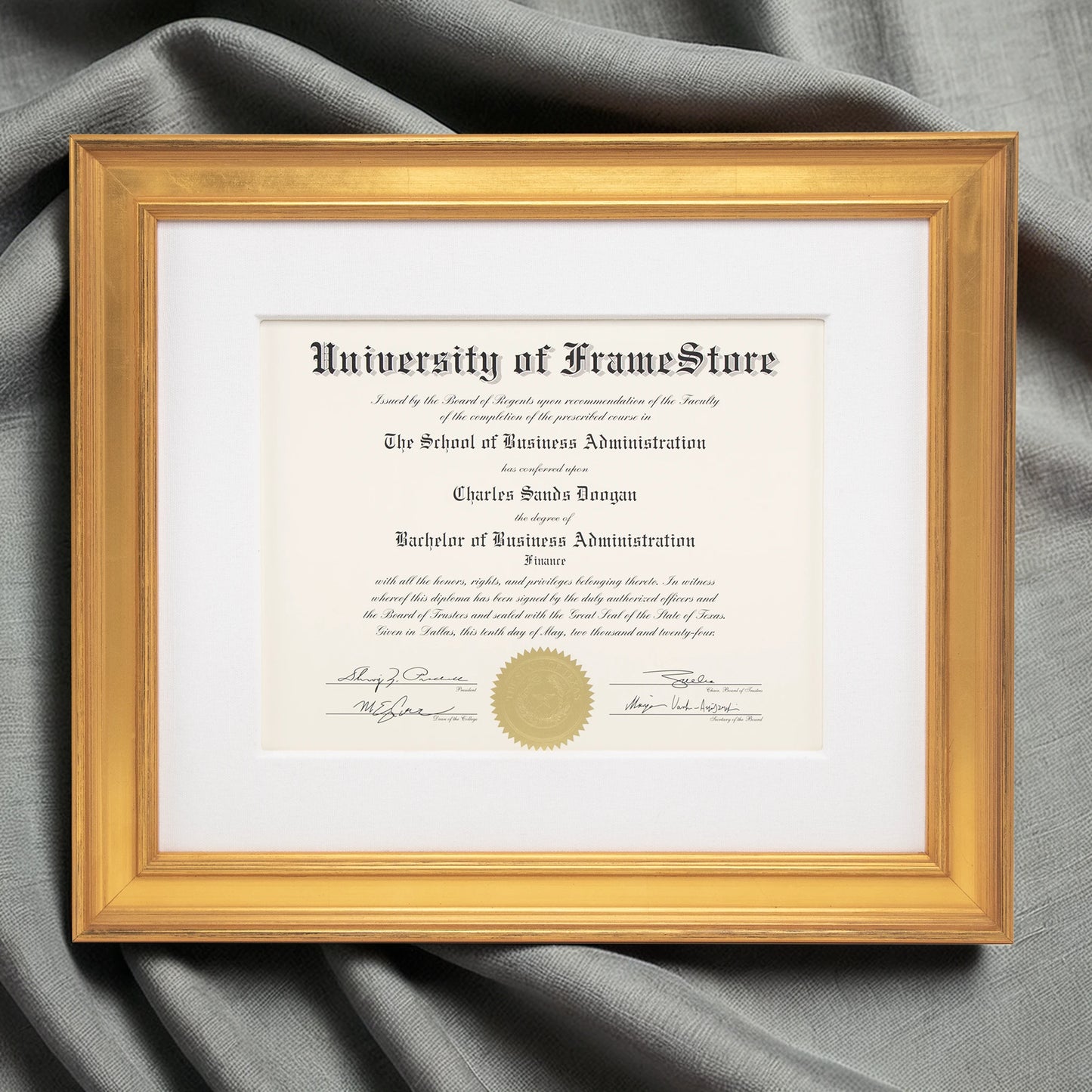 BUNDLE TEST: Diploma Frame - 22 x 15.75