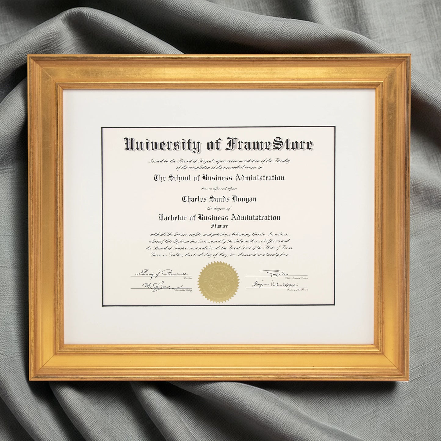 BUNDLE TEST: Diploma Frame - 22 x 15.75