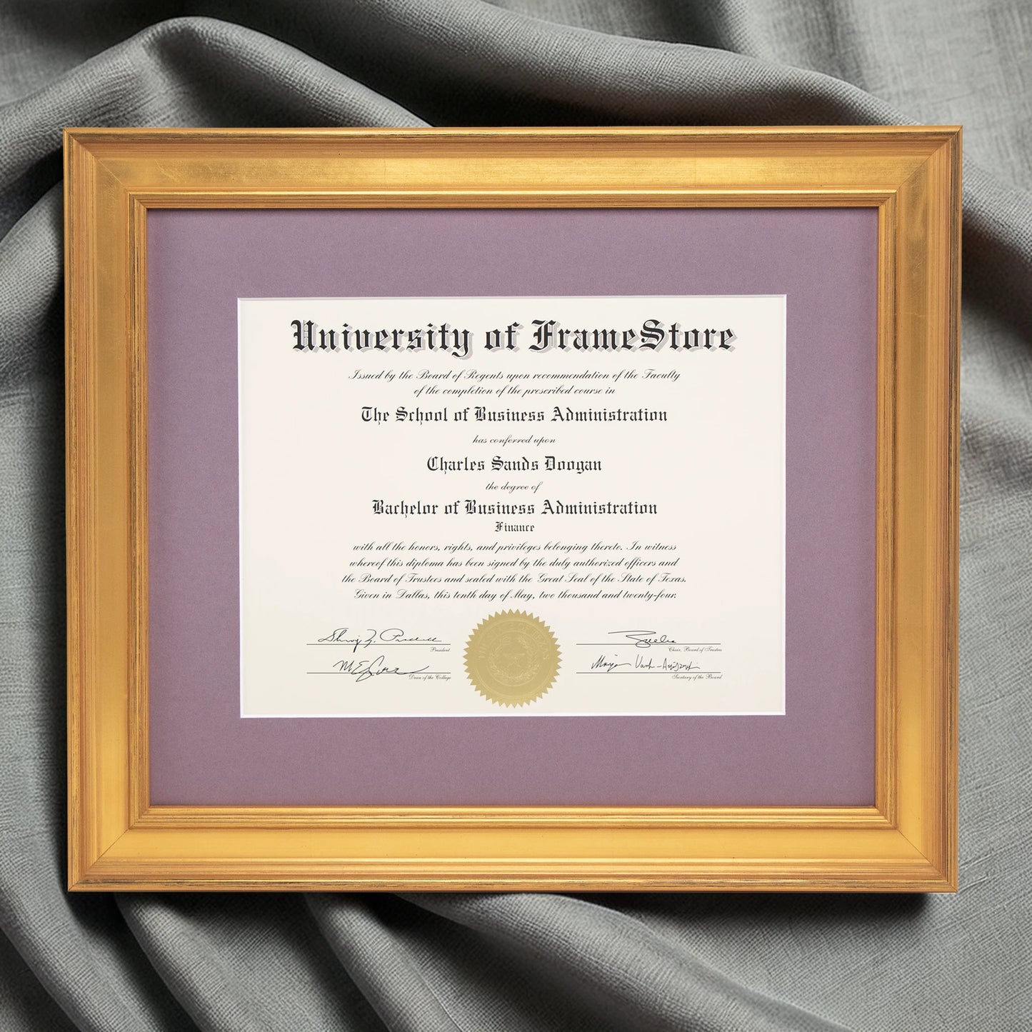 BUNDLE TEST: Diploma Frame - 22 x 15.75