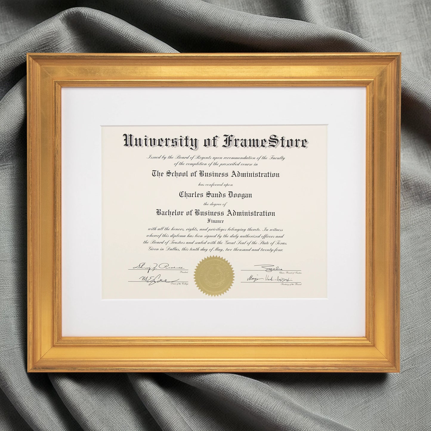 BUNDLE TEST: Diploma Frame - 22 x 15.75