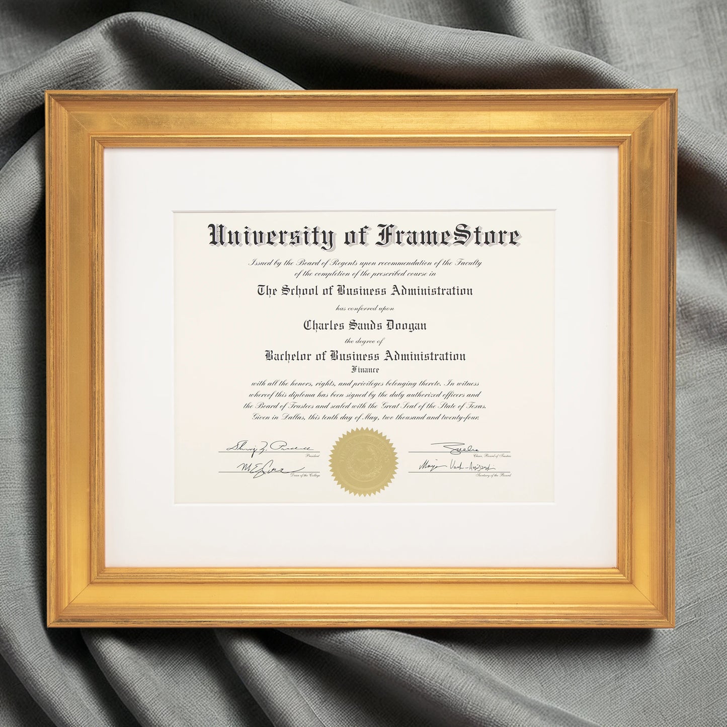 BUNDLE TEST: Diploma Frame - 22 x 15.75
