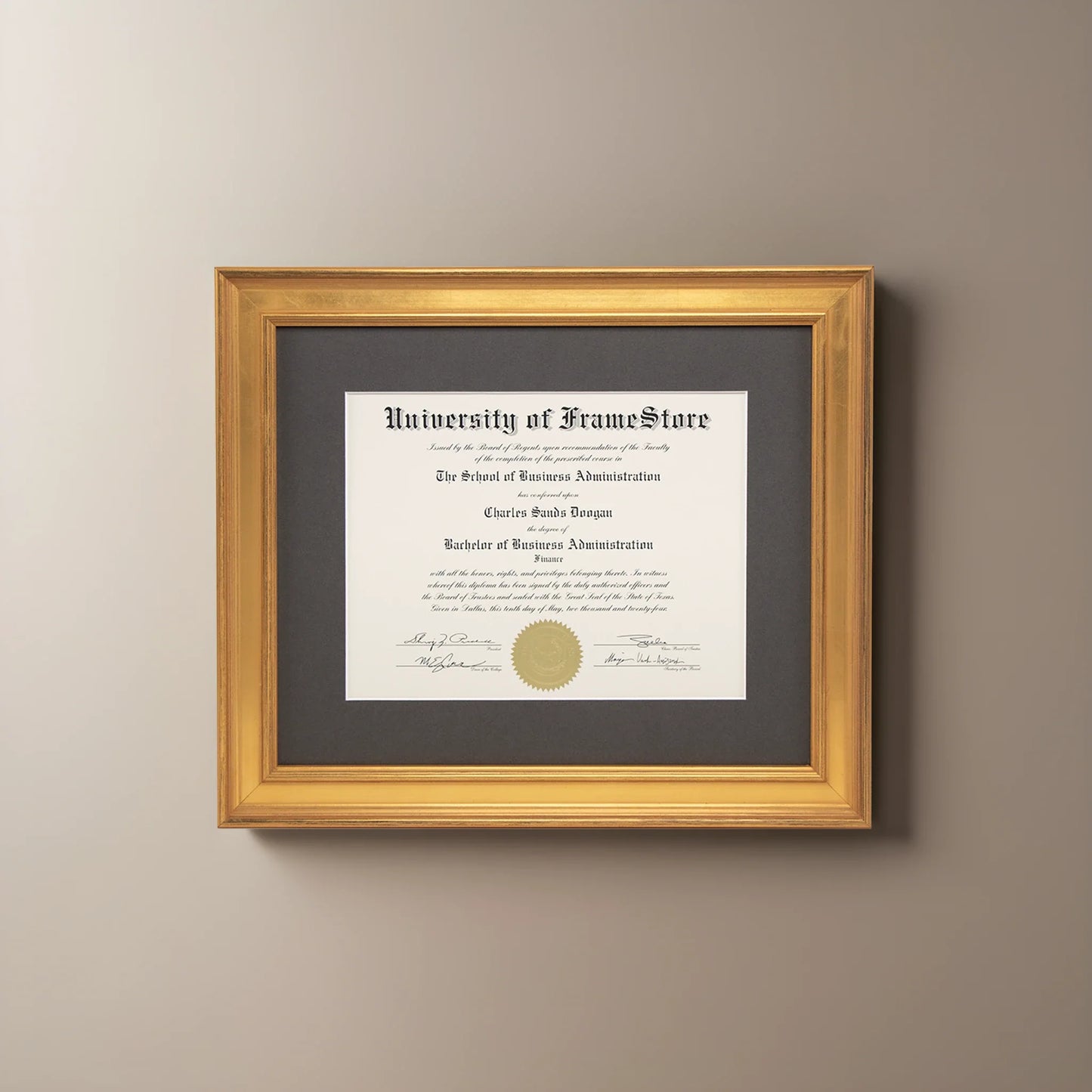 BUNDLE TEST: Diploma Frame - 22 x 15.75