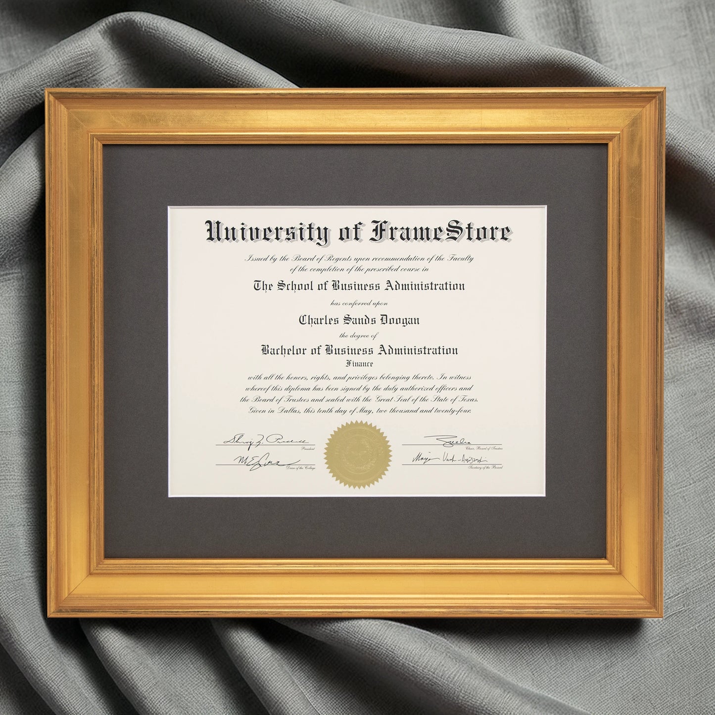 BUNDLE TEST: Diploma Frame - 22 x 15.75