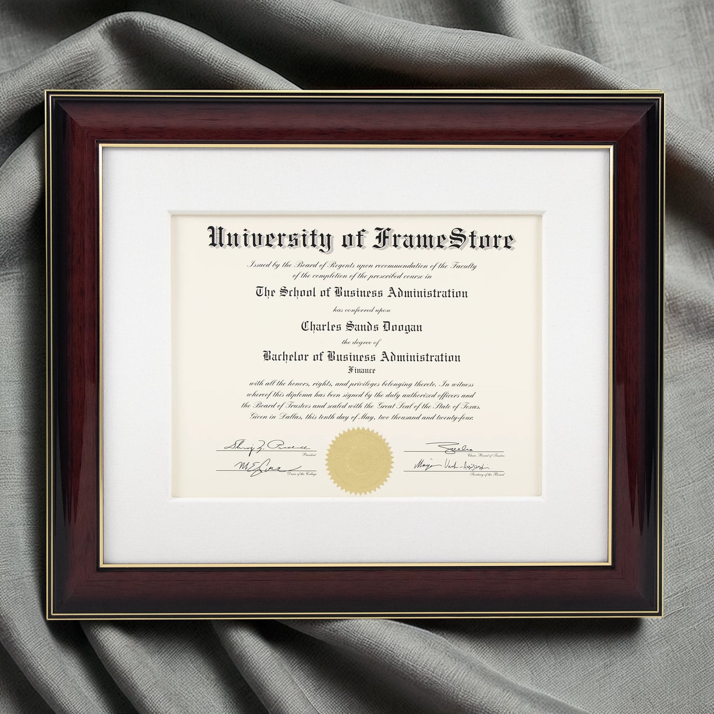 BUNDLE TEST: Diploma Frame - 22 x 15.75