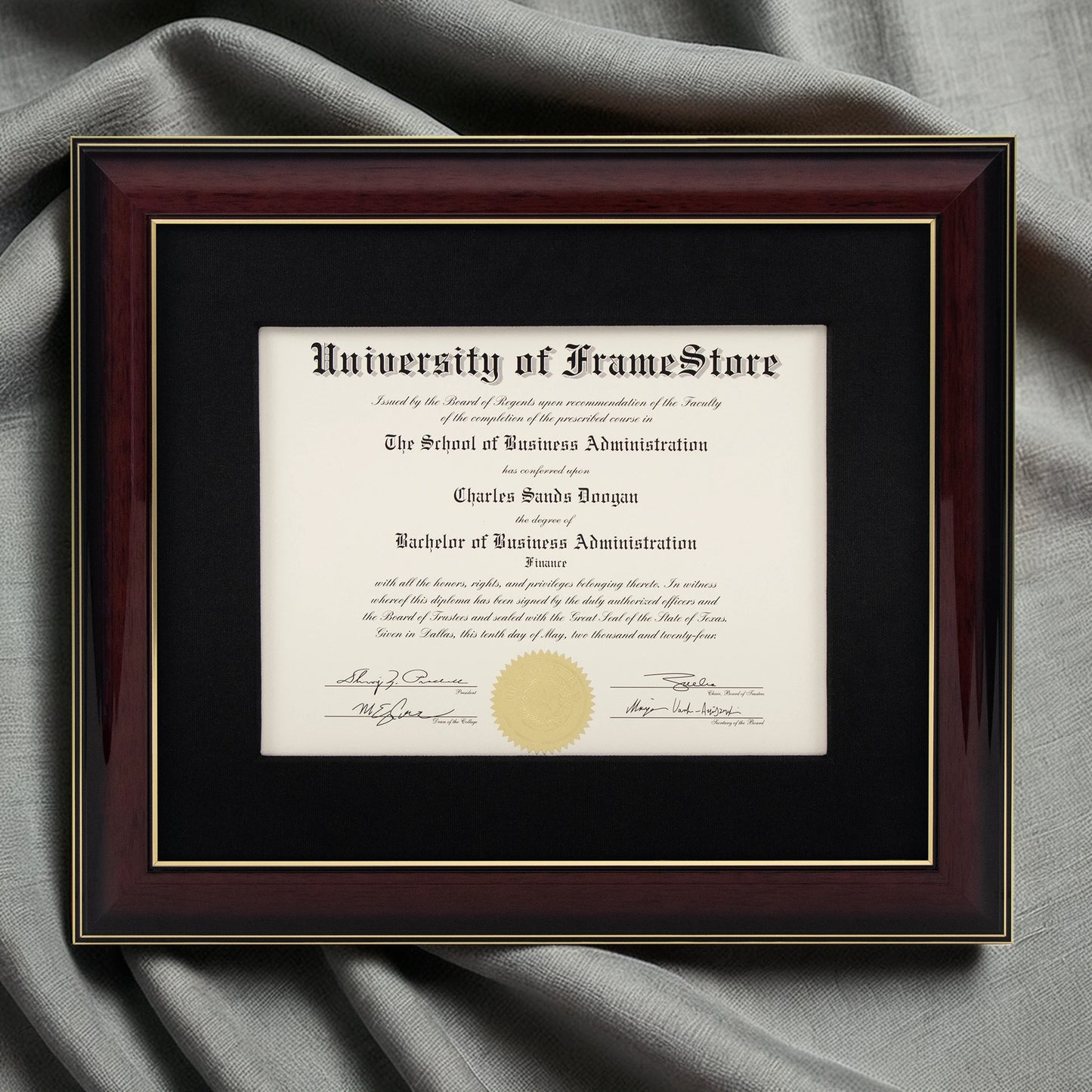 BUNDLE TEST: Diploma Frame - 22 x 15.75
