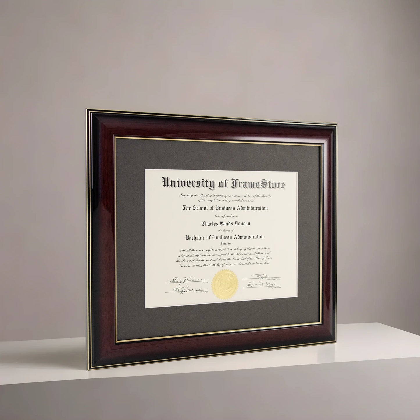 BUNDLE TEST: Diploma Frame - 22 x 15.75