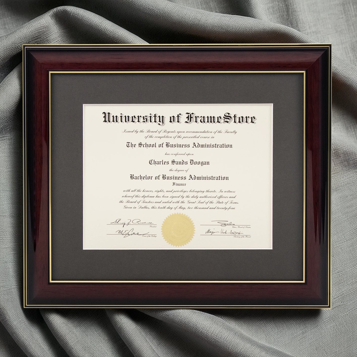BUNDLE TEST: Diploma Frame - 22 x 15.75