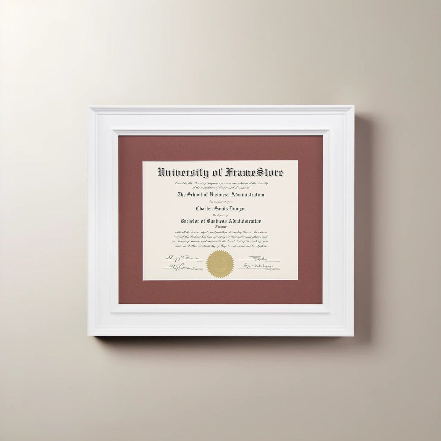 BUNDLE TEST: Diploma Frame - 22 x 15.75