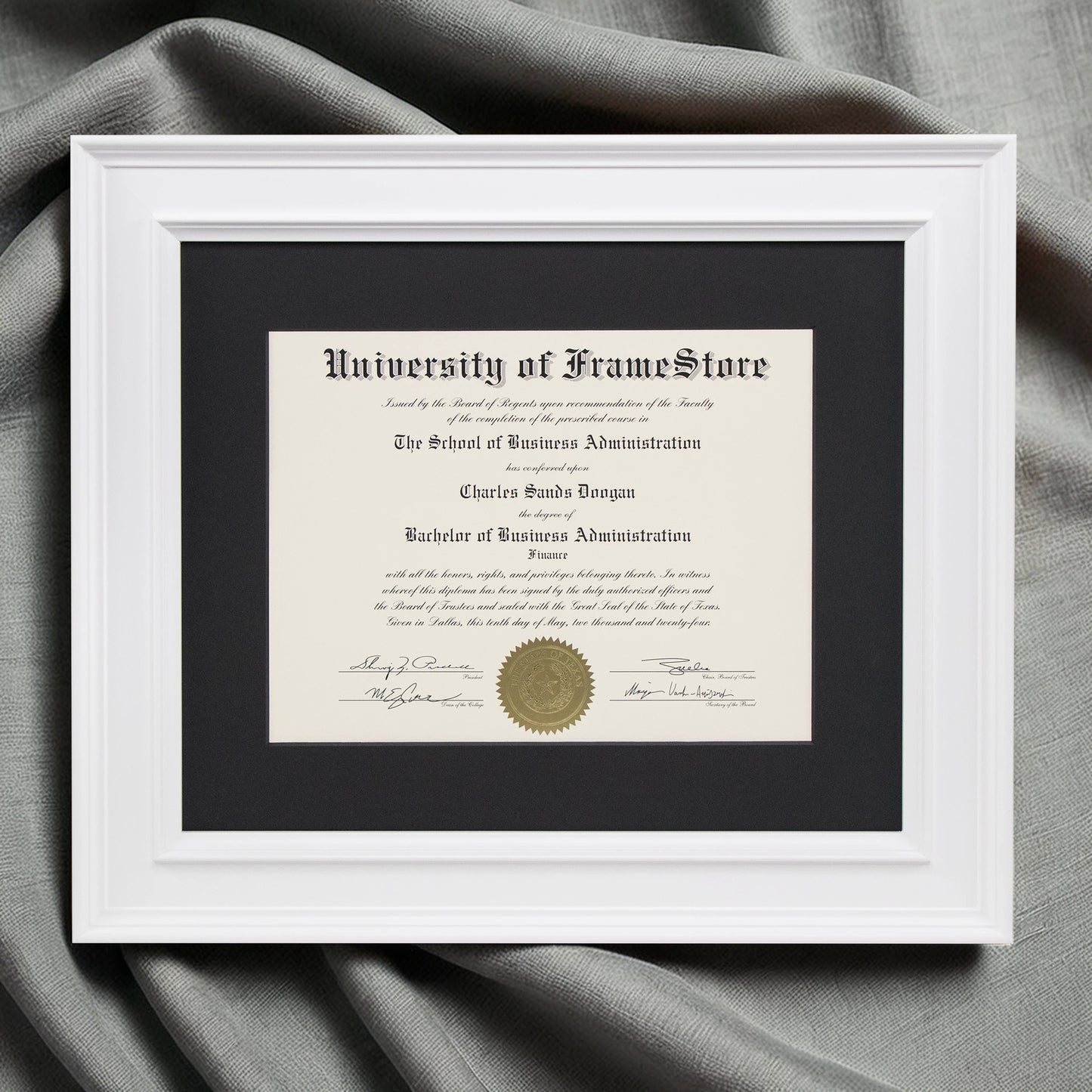 BUNDLE TEST: Diploma Frame - 22 x 15.75