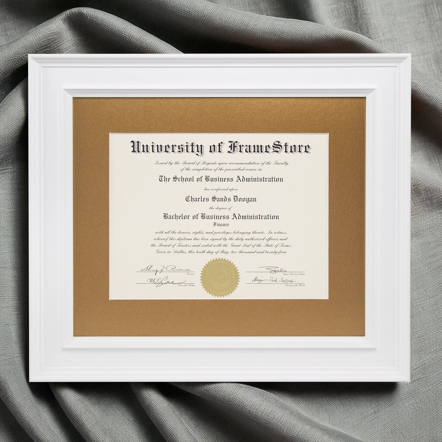 BUNDLE TEST: Diploma Frame - 22 x 15.75