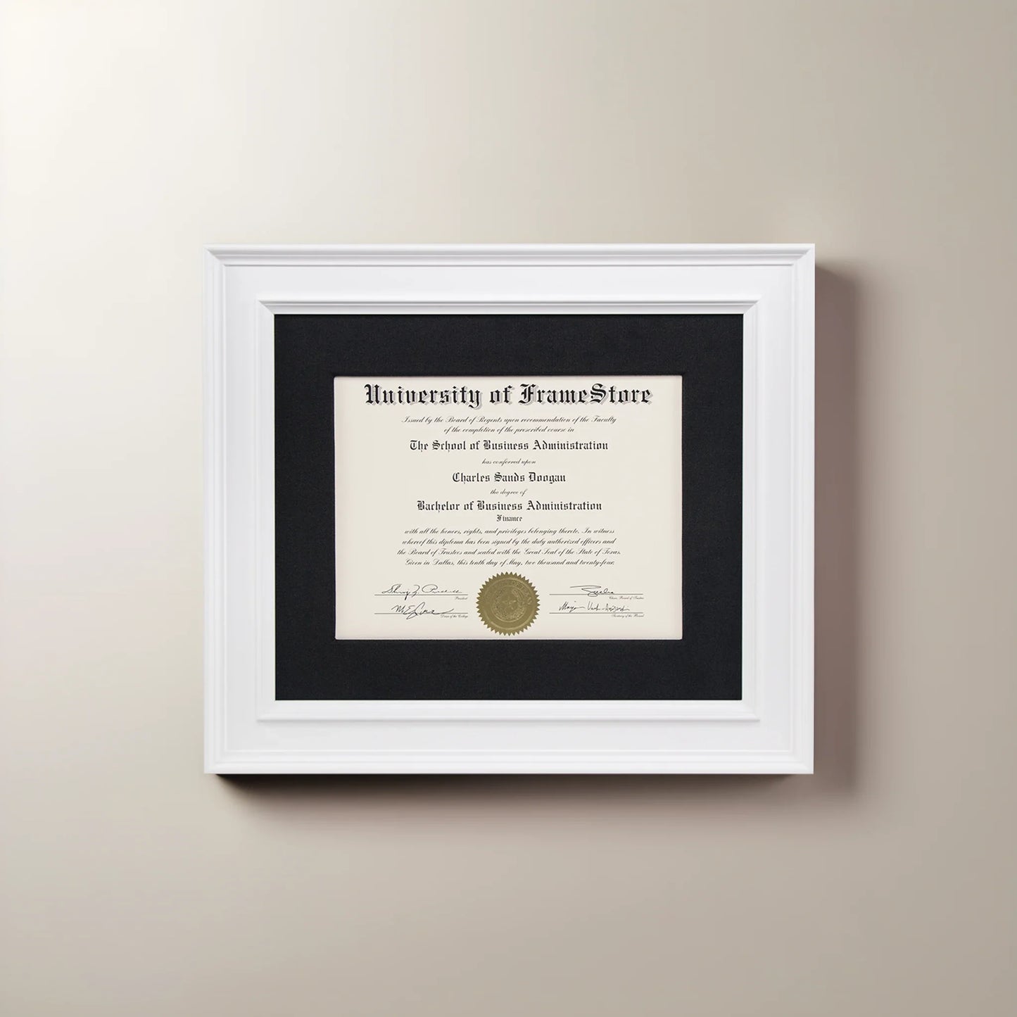 BUNDLE TEST: Diploma Frame - 22 x 15.75
