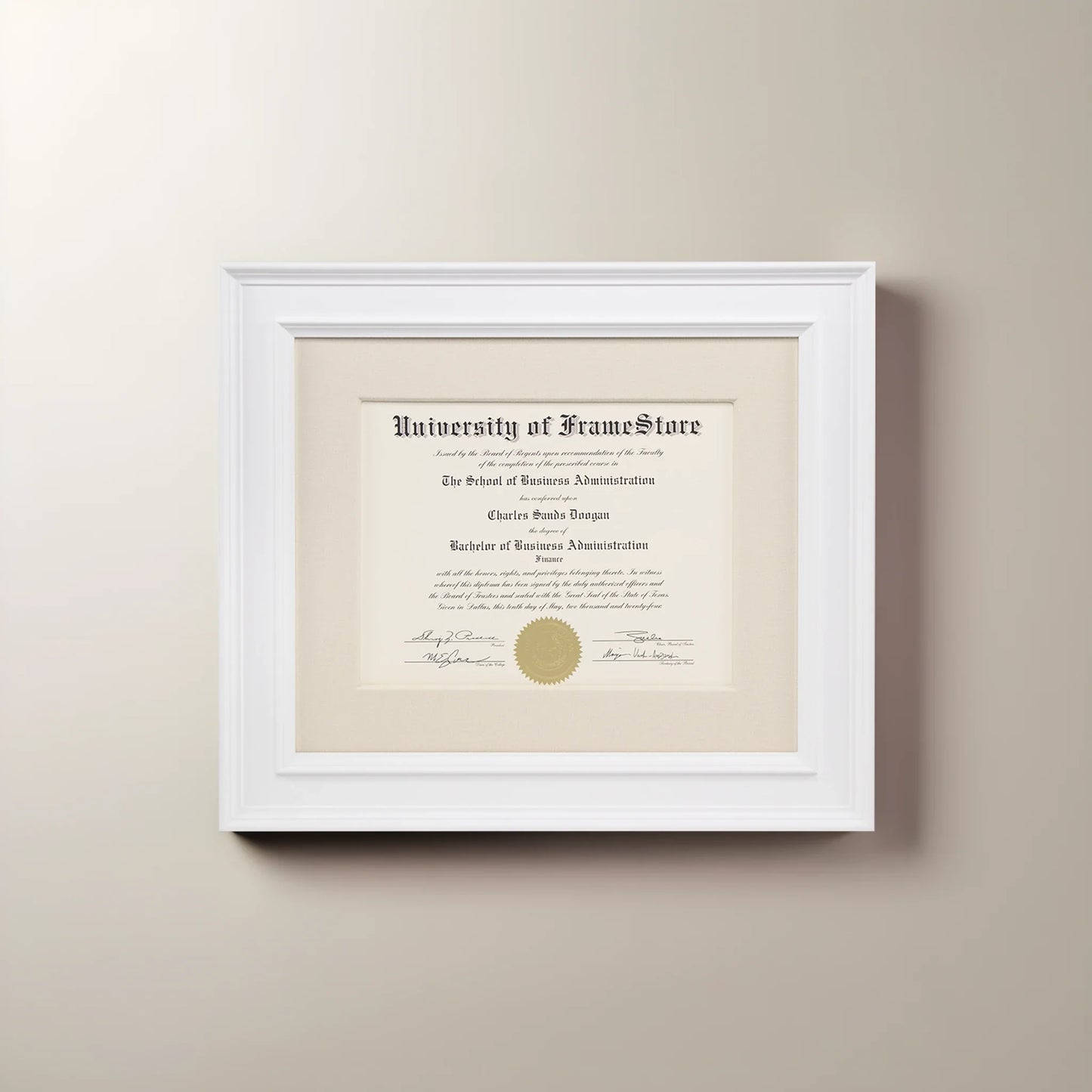 BUNDLE TEST: Diploma Frame - 22 x 15.75