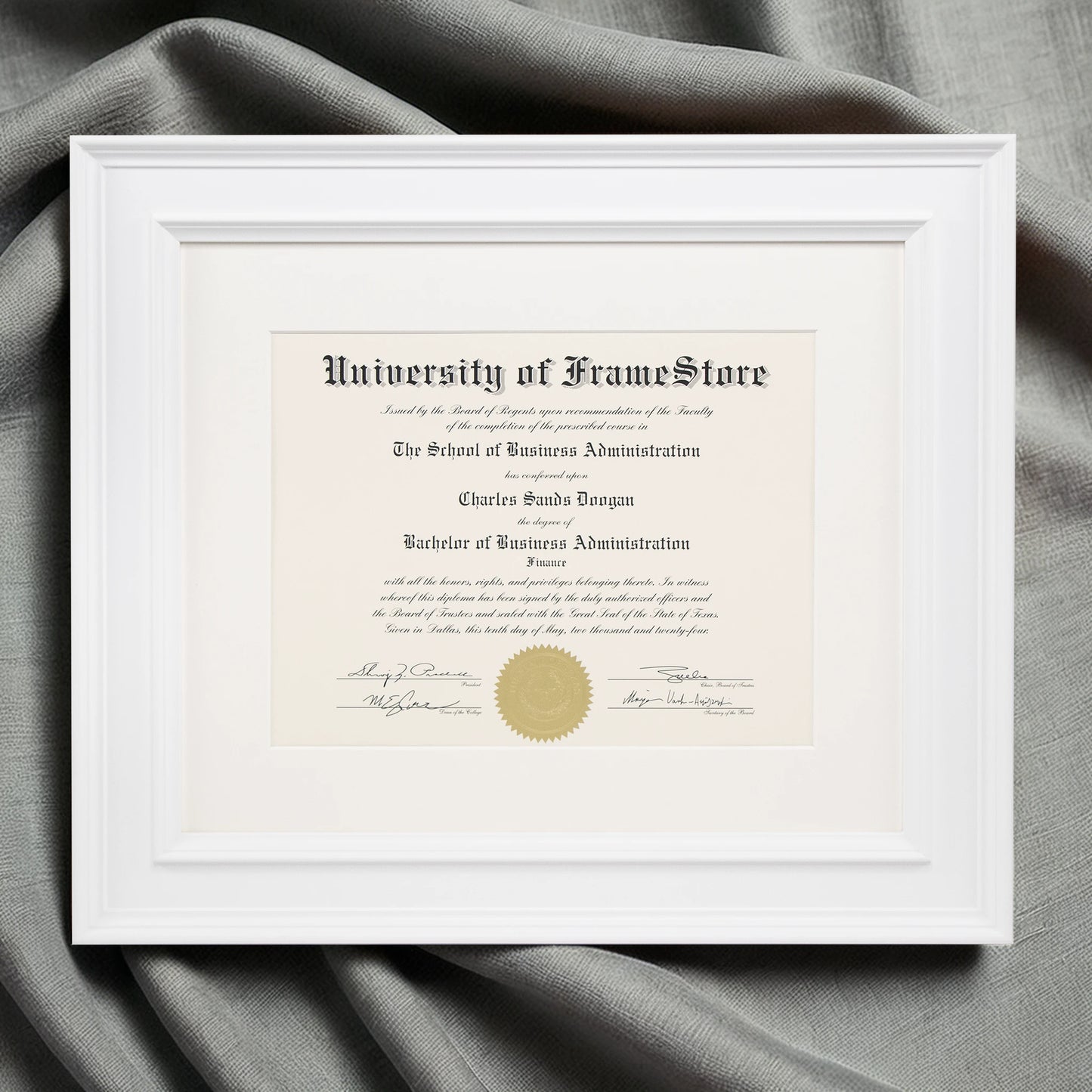 BUNDLE TEST: Diploma Frame - 22 x 15.75