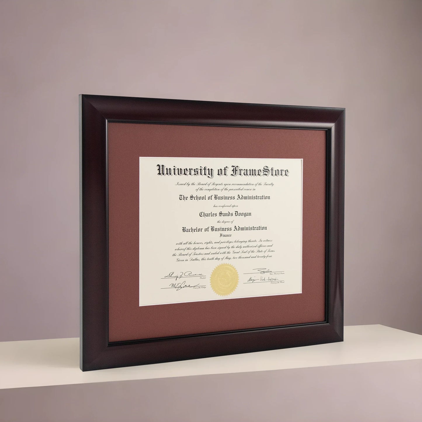 BUNDLE TEST: Diploma Frame - 22 x 15.75