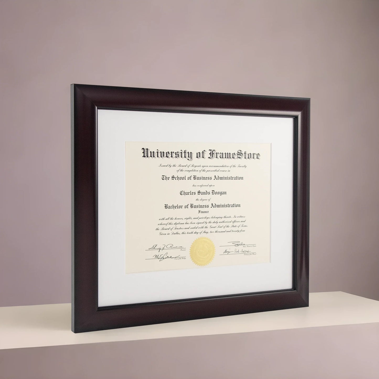 BUNDLE TEST: Diploma Frame - 22 x 15.75