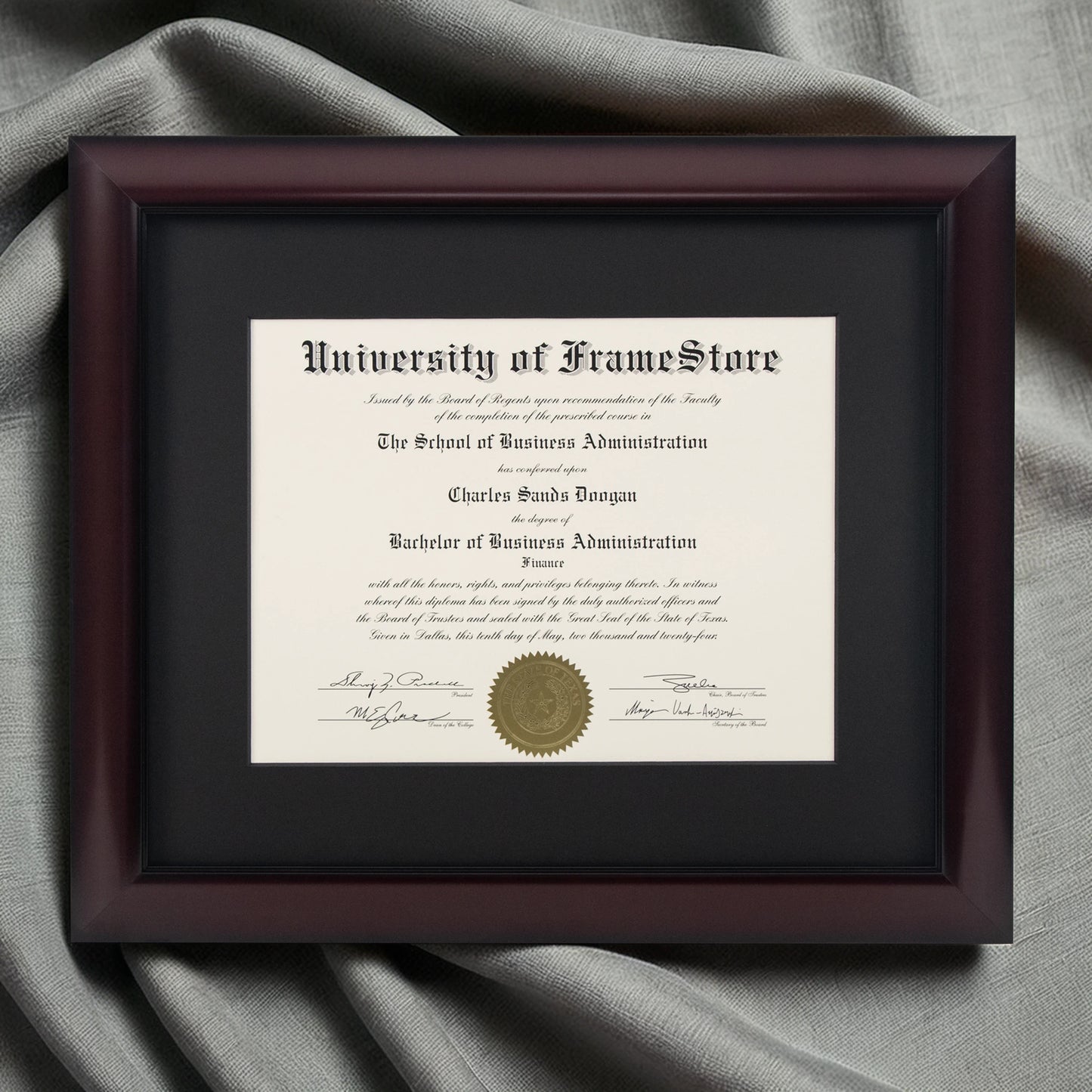 BUNDLE TEST: Diploma Frame - 22 x 15.75