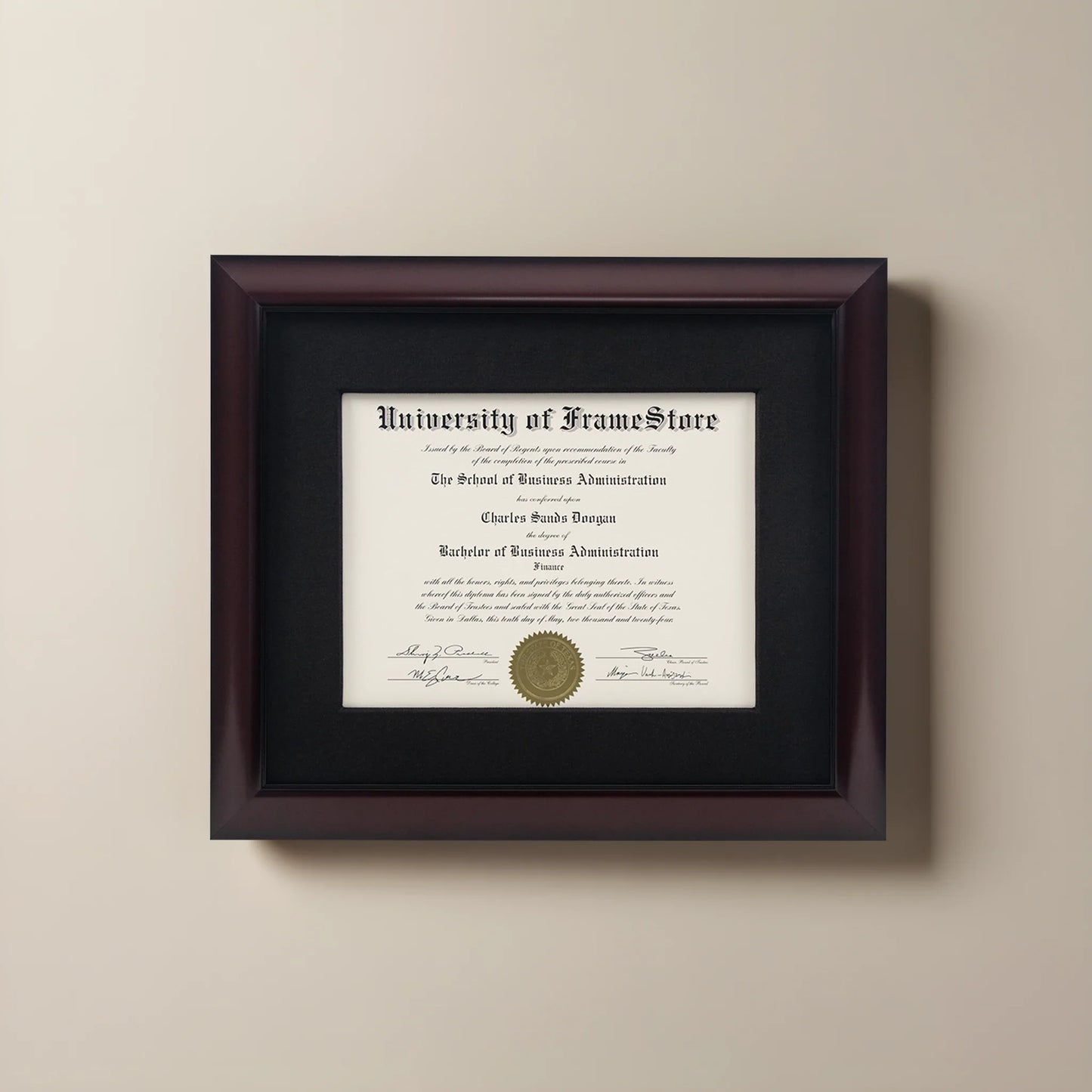 BUNDLE TEST: Diploma Frame - 22 x 15.75