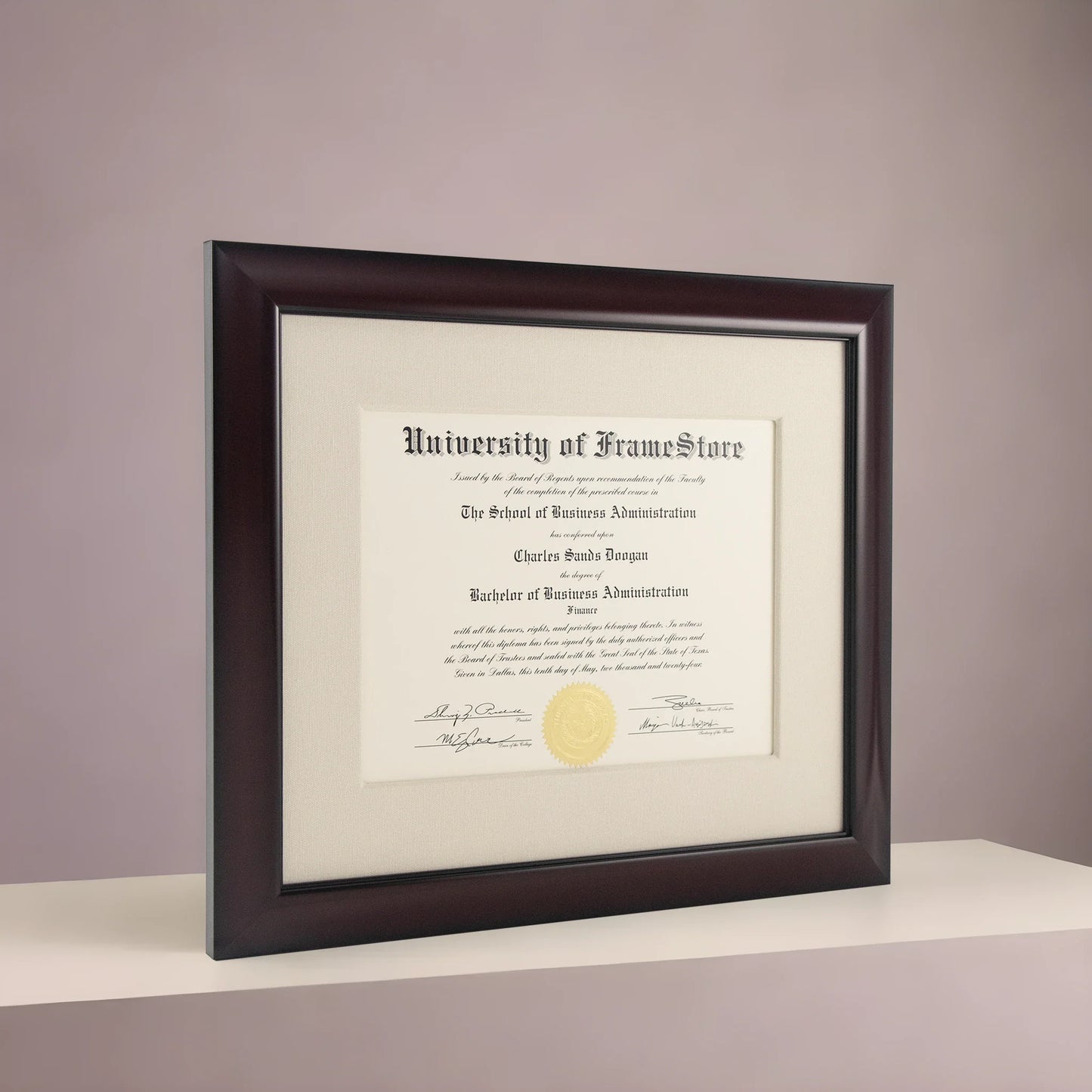 BUNDLE TEST: Diploma Frame - 22 x 15.75