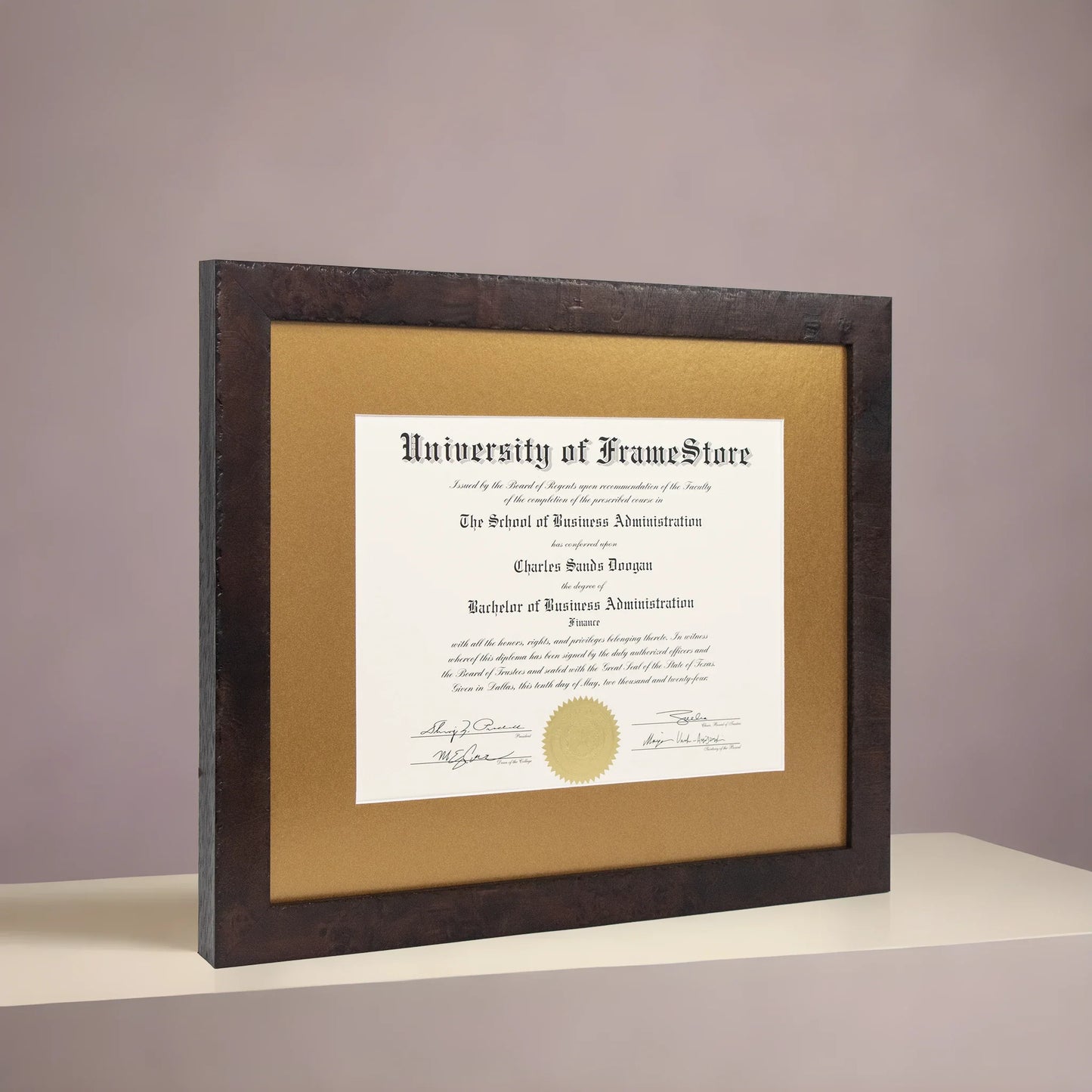 BUNDLE TEST: Diploma Frame - 22 x 15.75