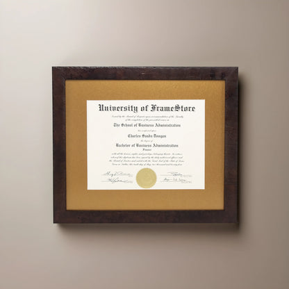 BUNDLE TEST: Diploma Frame - 22 x 15.75