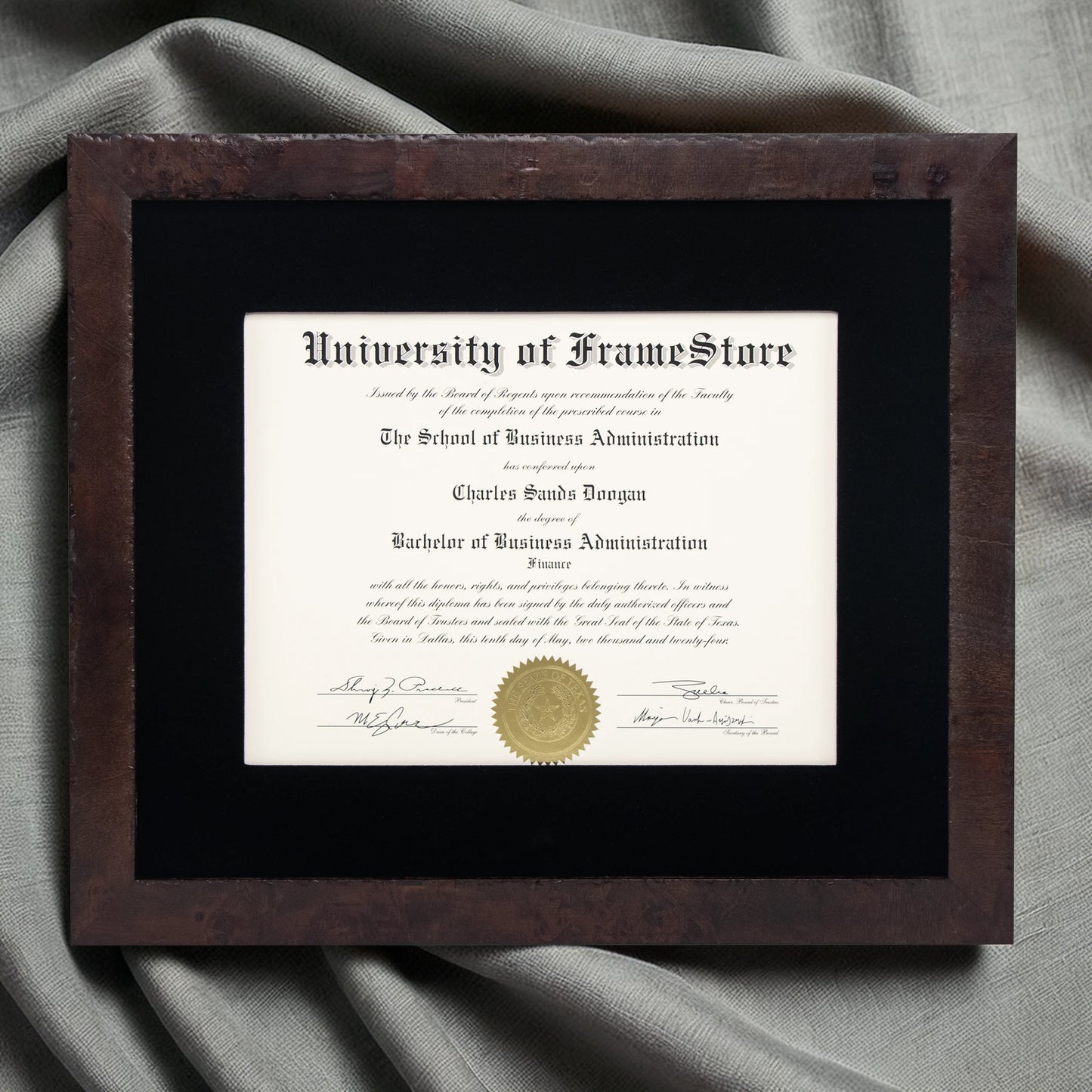 BUNDLE TEST: Diploma Frame - 22 x 15.75