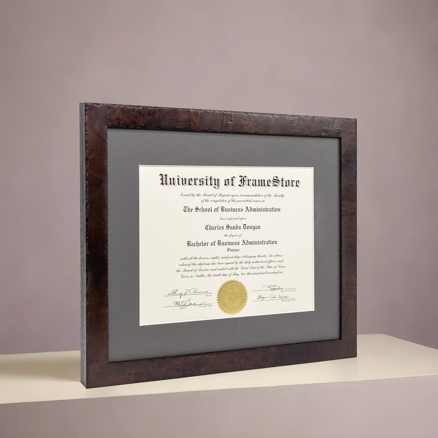 BUNDLE TEST: Diploma Frame - 22 x 15.75