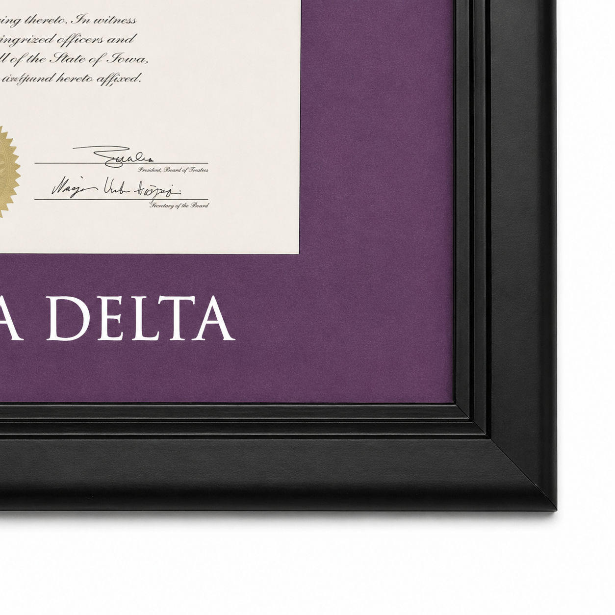 Diploma Frame | Phi Gamma Delta