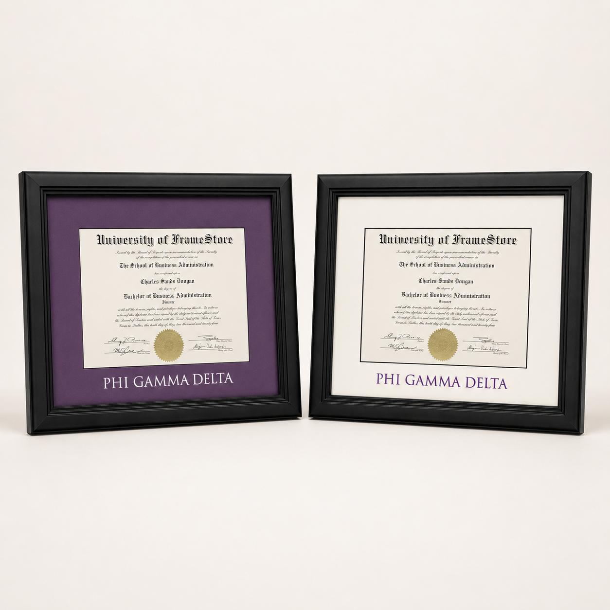 Diploma Frame | Phi Gamma Delta
