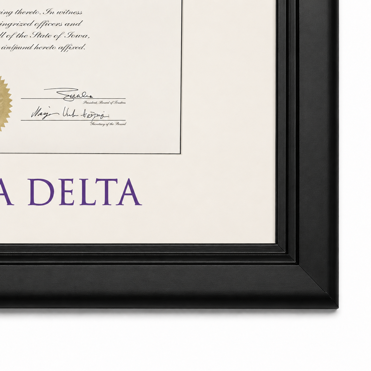 Diploma Frame | Phi Gamma Delta