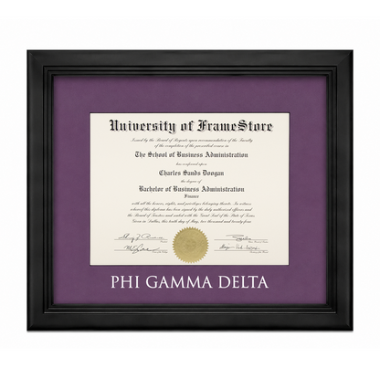 Diploma Frame | Phi Gamma Delta
