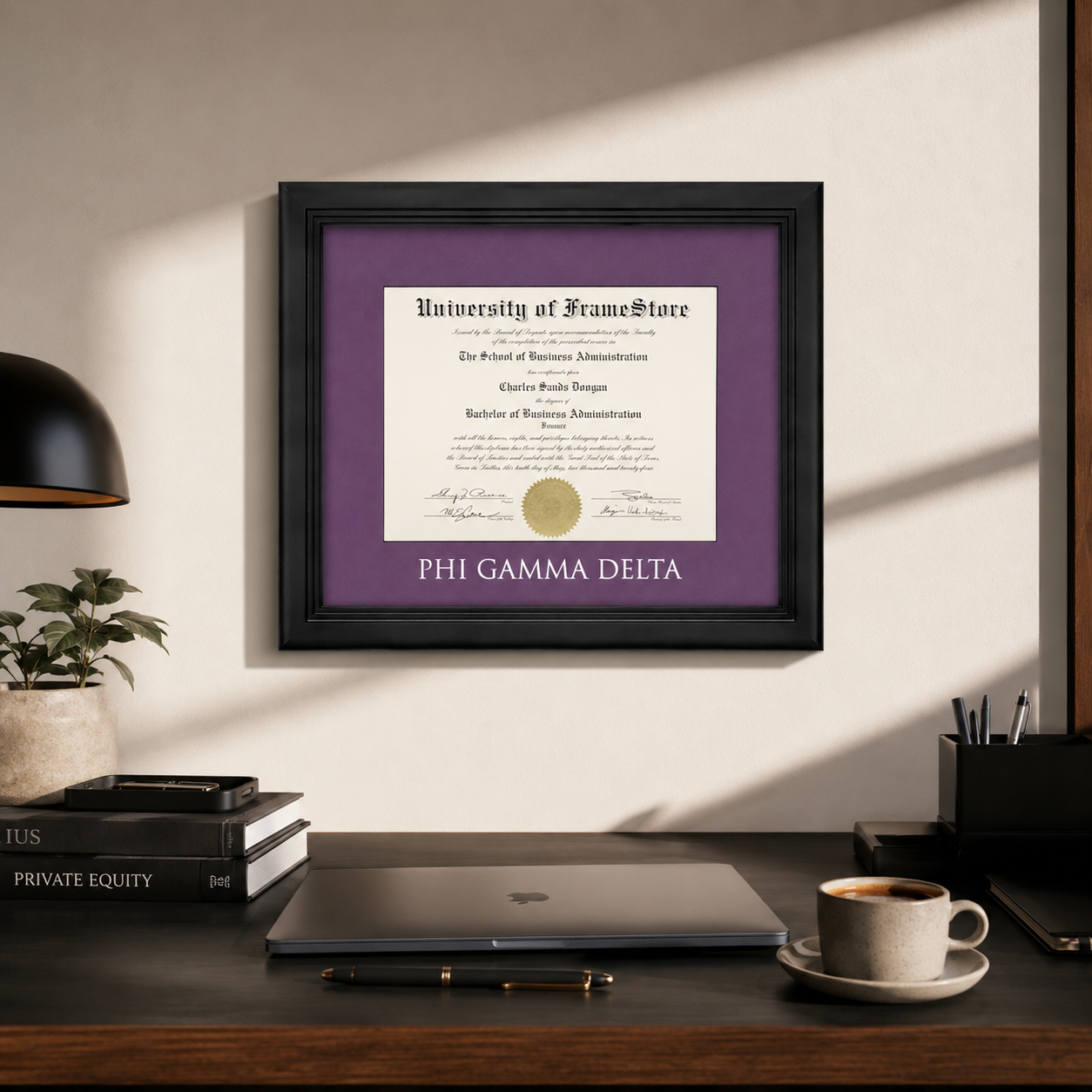 Diploma Frame | Phi Gamma Delta